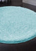 My Mats buddy soft blue Blue Living Room Shaggy Rug.