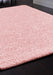 My Mats buddy soft pink Pink Living Room Shaggy Rug.