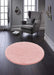 My Mats buddy soft pink Pink Living Room Shaggy Rug.
