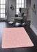 My Mats buddy soft pink Pink Living Room Shaggy Rug.