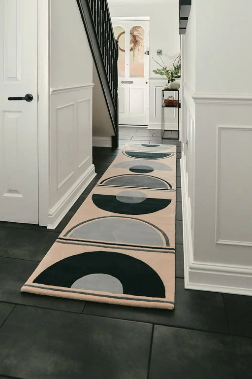 Woven Edge woven edge runners solar beige Beige Living Room Wool Rug.