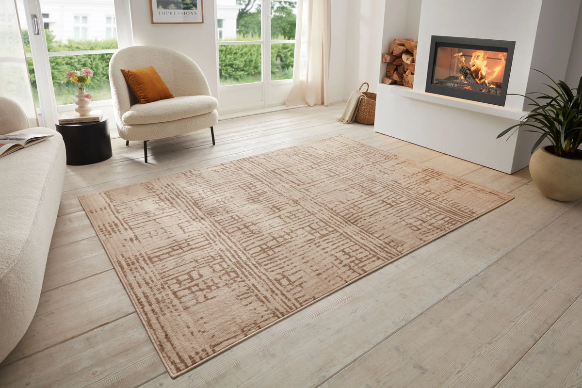 Terrain Sole Cream Brown Rugs - Buy Sole Cream Brown Rugs Online from ...