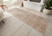 Hanse Home terrain sole cream brown Brown Living Room Moroccan Rug.