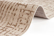 Hanse Home terrain sole cream brown Brown Living Room Moroccan Rug.