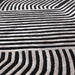 Asiatic matrix asiatic solstice gunmetal Grey, Black Living Room Wool Rug.