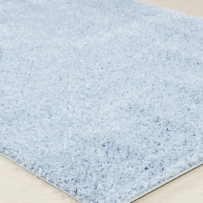 Surya mog soso 2300 blue Blue Living Room Shaggy Rug.