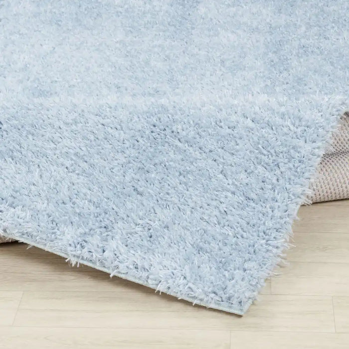 Surya mog soso 2300 blue Blue Living Room Shaggy Rug.