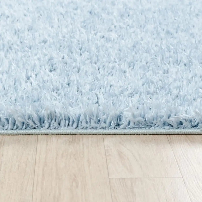 Surya mog soso 2300 blue Blue Living Room Shaggy Rug.