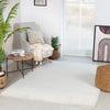 Surya mog soso 2302 white Ivory Living Room Shaggy Rug.
