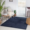 Surya mog soso 2303 blue Blue Living Room Shaggy Rug.