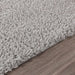 Surya mog soso 2304 grey Grey Living Room Shaggy Rug.