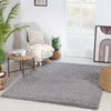 Surya mog soso 2304 grey Grey Living Room Shaggy Rug.
