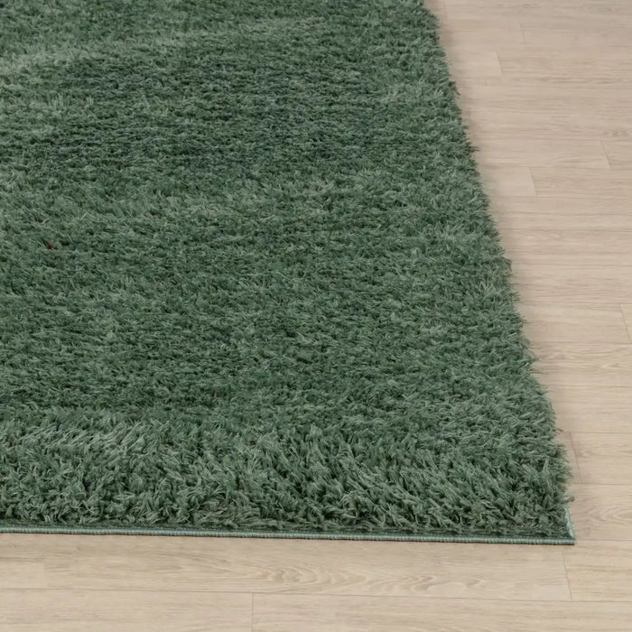 Surya mog soso 2306 green Green Living Room Shaggy Rug.