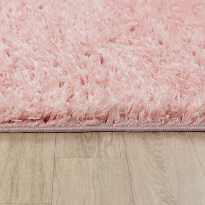 Surya mog soso 2307 pink Pink Living Room Shaggy Rug.
