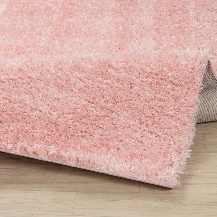 Surya mog soso 2307 pink Pink Living Room Shaggy Rug.