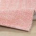 Surya mog soso 2307 pink Pink Living Room Shaggy Rug.