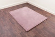 HMC tipped luxe fur spiced pink Pink Living Room Shaggy Rug.