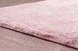 HMC tipped luxe fur spiced pink Pink Living Room Shaggy Rug.