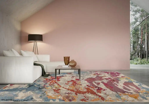 Asiatic colores cloud splash co06 Multicoloured Living Room  Rug.