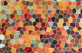 Wash + Dry decor splendour Multicoloured Living Room Washable Rug.