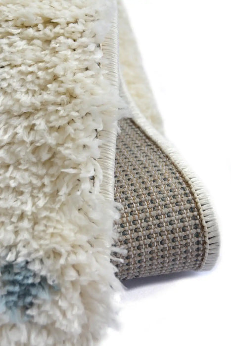 Homemaker snug melrose spot Ivory, Multicoloured Living Room Geometric Rug.