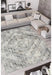Homemaker abstract melrose square grey Grey Living Room Geometric Rug.