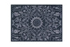 Turtle Mat morris and co st james ceiling grey Blue, Grey Outdoor  Washable Rug.