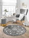 Wash + Dry decor stardream Grey Living Room Washable Rug.