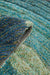 Rug Style 3d ultimate shaggy stella blue Blue Living Room Geometric Rug.
