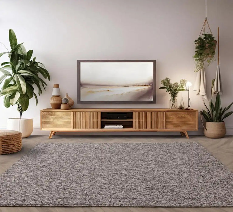 Asiatic boden washable stone Grey Living Room Geometric Rug.