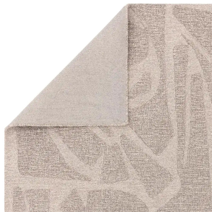 Asiatic loxley stone Grey Living Room Wool Rug.