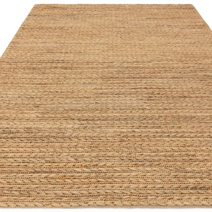 Asiatic oakley straw Brown, Beige Living Room Natural Fibre Rug.
