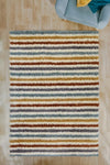 Homemaker snug melrose stripe Multicoloured Living Room Geometric Rug.