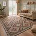 Concept Looms sumac indoor outdoor sum101 brown rust Brown, Orange Living Room Washable Rug.
