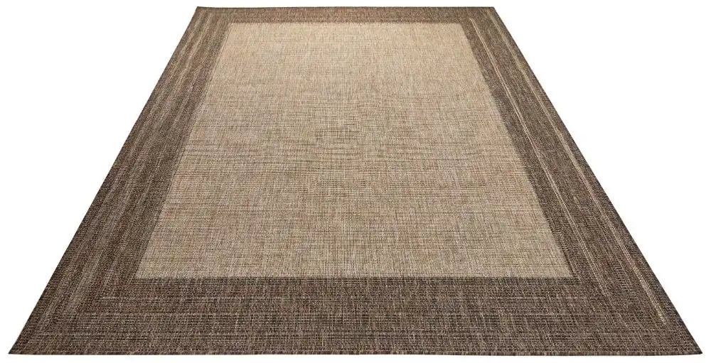 Concept Looms sumac indoor outdoor sum102 beige brown Brown, Beige Living Room Washable Rug.