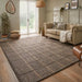 Concept Looms sumac indoor outdoor sum104 mocha Brown Living Room Washable Rug.