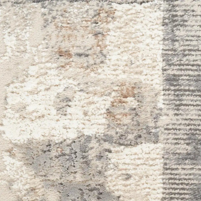 Nourison sustainable trends sut02 ivory multicolour Ivory Living Room  Rug.