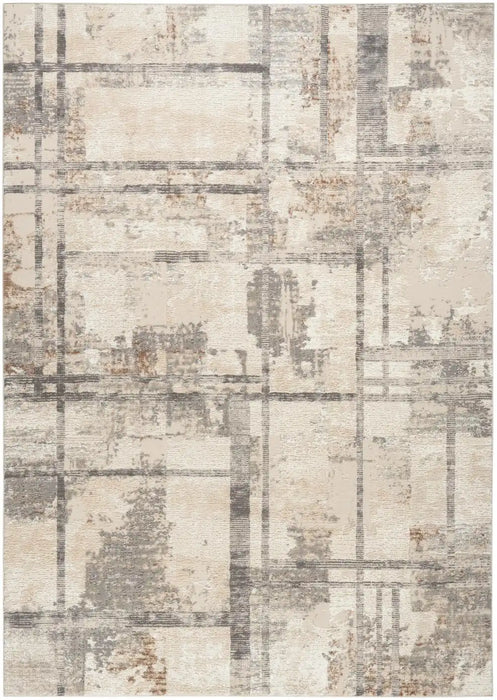 Nourison sustainable trends sut02 ivory multicolour Ivory Living Room  Rug.