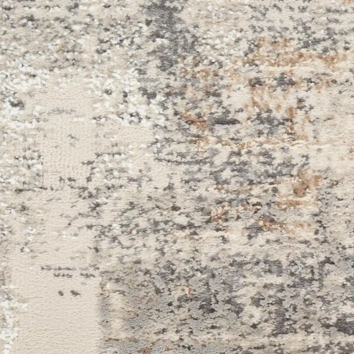Nourison sustainable trends sut04 beige grey Grey, Beige Living Room  Rug.