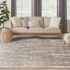 Nourison sustainable trends sut06 ivory mocha Brown, Beige, Ivory Living Room  Rug.