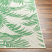 Surya rvl suzy 2358 green Green Living Room Flat Weave Rug.
