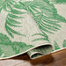 Surya rvl suzy 2358 green Green Living Room Flat Weave Rug.