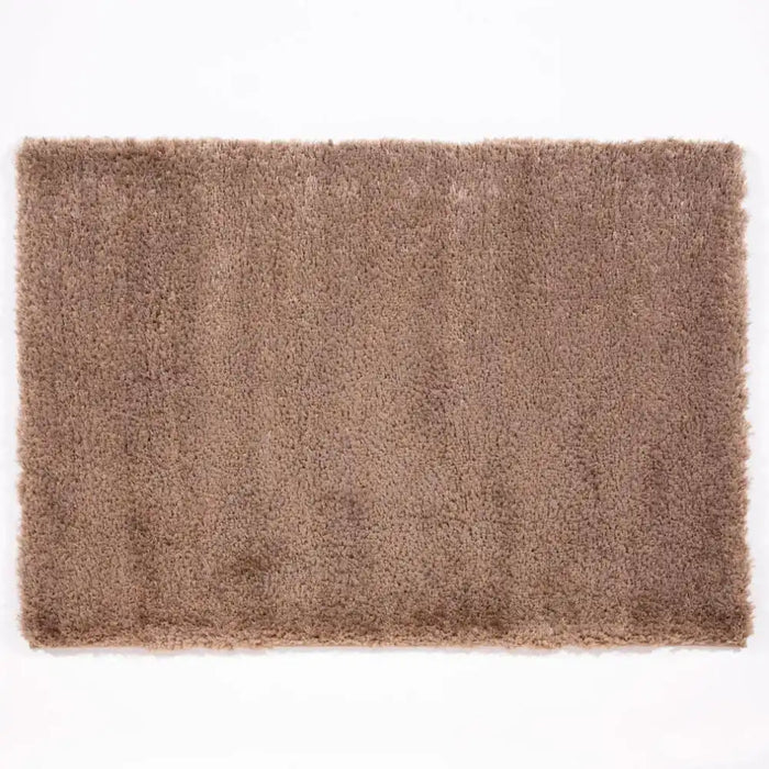 Esselle sophia shaggy taupe Brown Living Room Shaggy Rug.