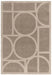 Asiatic metro taupe Brown, Beige Living Room Wool Rug.