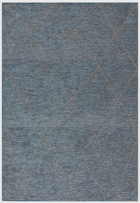 Asiatic mulberry teal Blue, Teal Living Room  Rug.