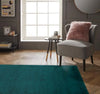 Esselle sophia shaggy teal Green, Teal Living Room Shaggy Rug.