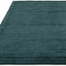 Asiatic rise teal Green, Teal Living Room Wool Rug.