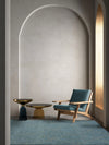 Asiatic mulberry teal Blue, Teal Living Room  Rug.