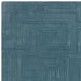 Asiatic maze asiatic teal Blue, Teal Living Room Wool Rug.