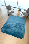Asiatic gleam teal Blue, Teal Living Room  Rug.